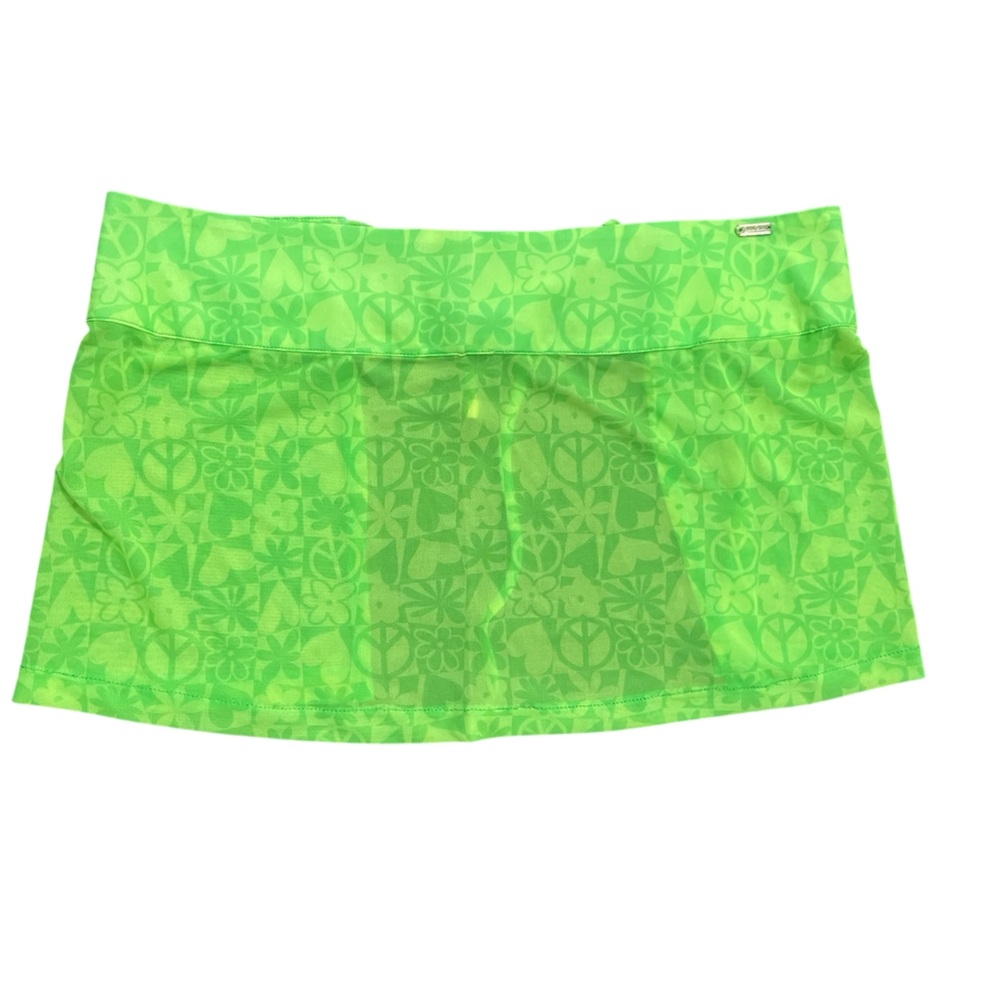 TWO Beach Bunny Cover Ups, Size Small, Green, Orange, Heart, Flower Detail, NWOT